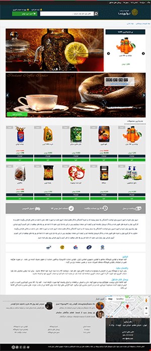 طراحی فروشگاه اینترنتی با قالب شهلا